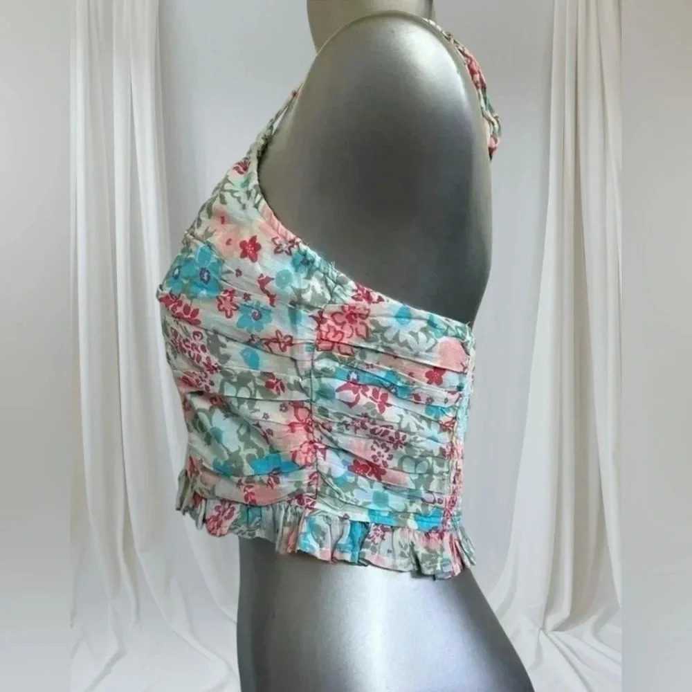 $10 Add-on | American Eagle Crop  Halter Top - Picture 5 of 16